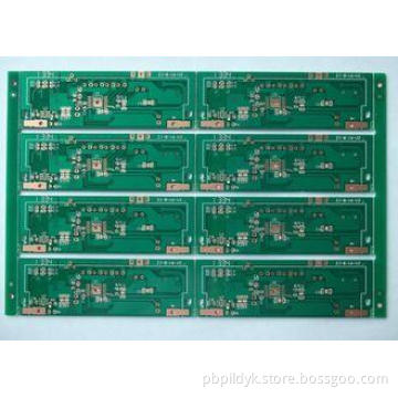 4-Layer FR4 Custom PCB Boards ENIG UL White Silkscreen Gree